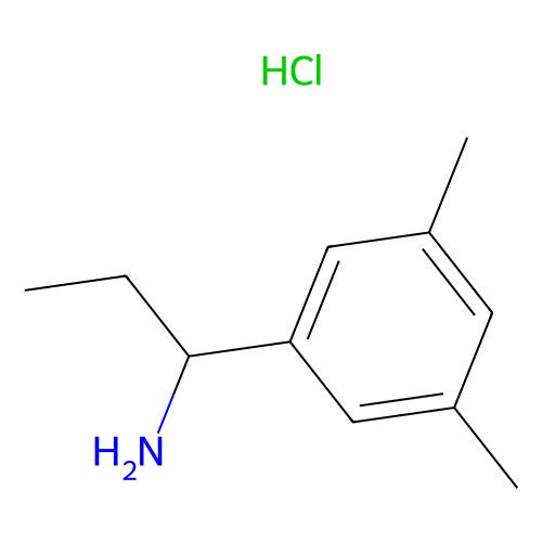 <em>1</em>-(<em>3</em>,5-<em>二</em>甲基苯基)<em>丙</em>-<em>1</em>-<em>胺</em>盐酸盐，2155855-34-6，97%