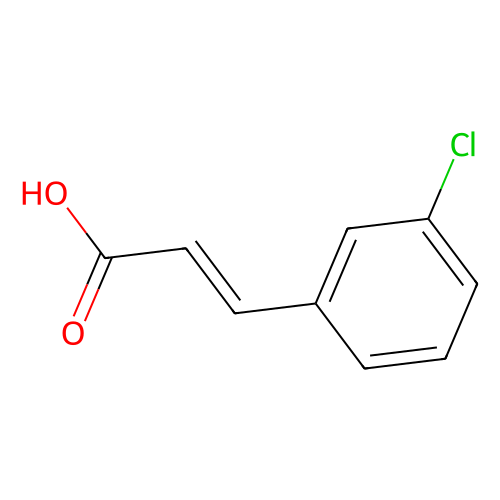 3-<em>氯</em><em>肉桂</em>酸，14473-90-6，98%