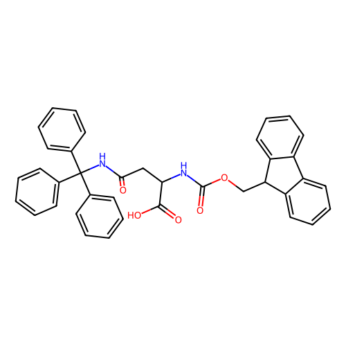 N-<em>Fmoc</em>-N'-<em>三</em><em>苯甲基</em>-<em>D</em>-天冬酰胺，180570-71-2，98%