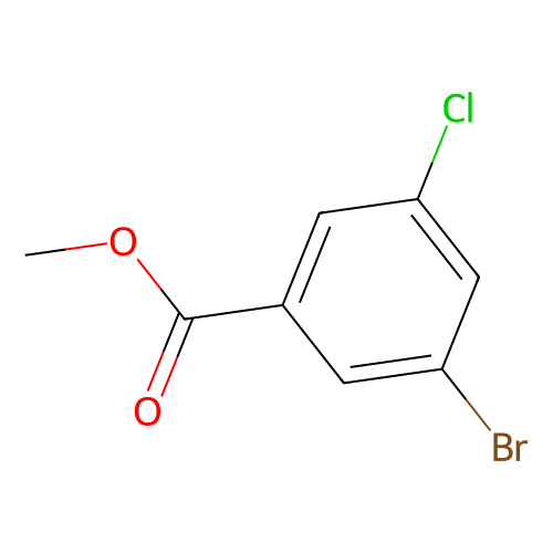 3-溴-5-<em>氯苯甲酸</em><em>酯</em>，933585-58-1，98%