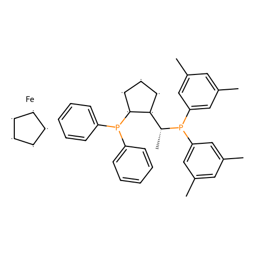 (R)-1-[(SP)-<em>2</em>-(二苯基膦)二茂铁基]乙基二(3,5-二甲苯基)膦，184095-69-0，≥97%