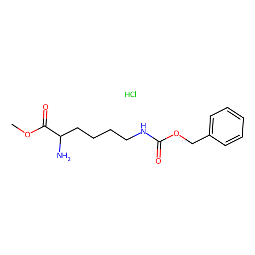 <em>CBZ-L</em>-赖氨酸甲酯盐酸盐，27894-50-4，98%