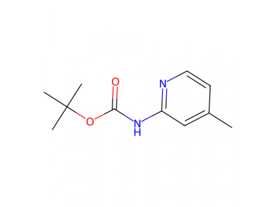 2-(BOC-氨基)-4-甲基吡啶，90101-20-5，98%