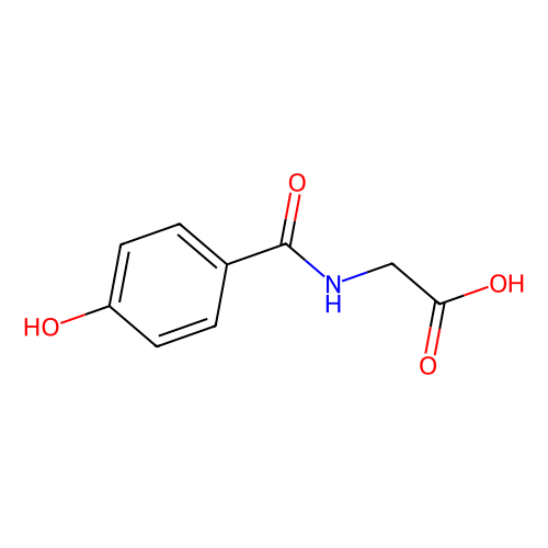 4-羟基马尿酸，<em>2482-25</em>-9，98%