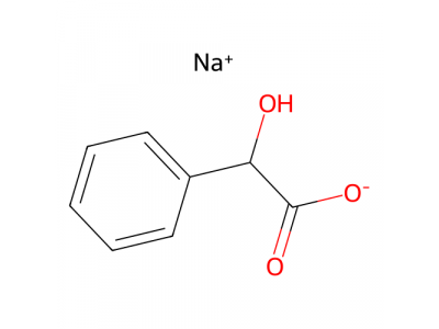 DL-扁桃酸钠，114-21-6，>99.0%(T)