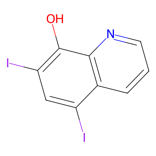 5,7-二碘-8-<em>羟基</em><em>喹啉</em>，83-73-8，94%