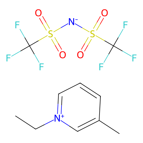 1-乙基-3-甲基吡啶鎓<em>双</em>(<em>三</em><em>氟</em>甲基<em>磺</em><em>酰</em>)<em>亚胺</em>，841251-37-4，98%
