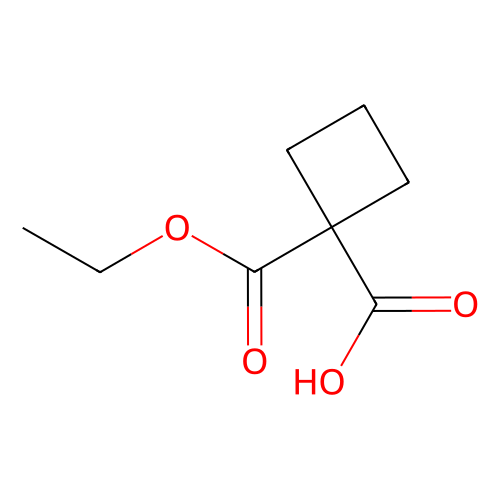 1-乙氧基羰基环丁烷-1-羧酸，54450-84-9，97