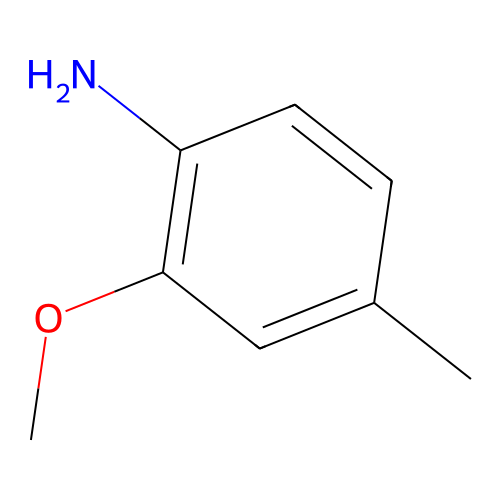 2-甲氧基-4-甲基<em>苯胺</em>，39538-<em>68</em>-6，98%