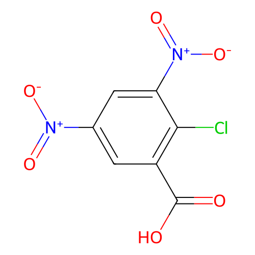 <em>2</em>-氯-<em>3</em>,5-二<em>硝基</em>苯甲酸，2497-<em>91</em>-8，≥97%