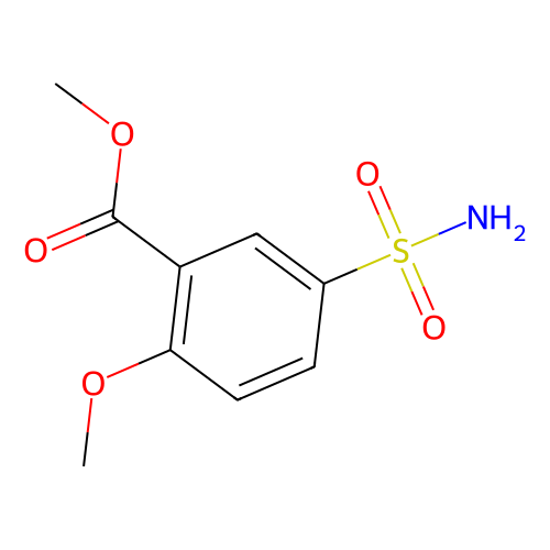 <em>2</em>-甲氧基-<em>5</em>-磺酰胺苯甲酸甲酯，33045-52-2，98%