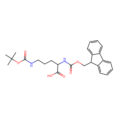<em>N-Fmoc-N</em>'-<em>Boc</em>-L-鸟氨酸，109425-55-0，96%