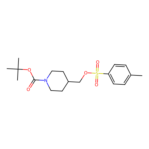 1-Boc-4-(p-<em>甲苯</em><em>磺</em>酰氧甲基)哌啶，166815-96-9，≥96%