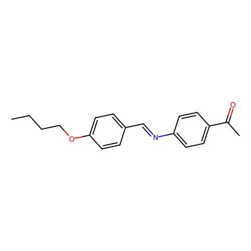 N-(4-<em>丁</em>氧基<em>苯</em><em>亚</em><em>甲基</em>)-4-乙酰苯胺，17224-18-9，>98.0%(T)