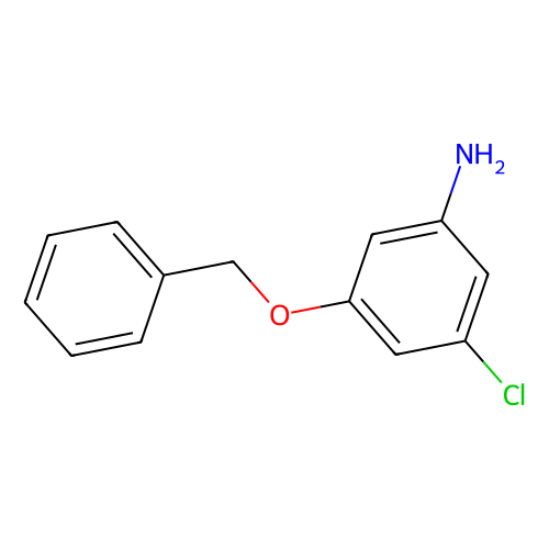 <em>3</em>-(<em>苄</em><em>氧基</em>)-5-氯苯胺，1100752-67-7，98+%