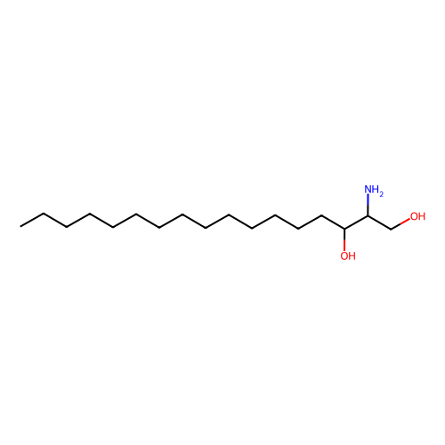 D-赤型鞘氨醇(<em>C17</em>碱)，32164-02-6，>99%