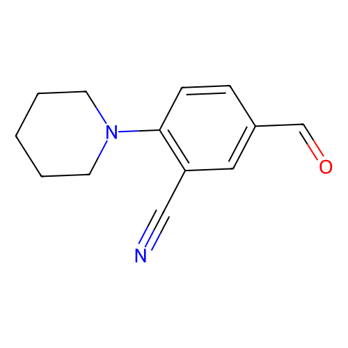 5-甲酰基-2-(哌啶-1-基)苯甲<em>腈</em>，1272756-<em>59</em>-8，97%