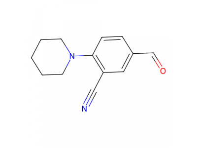 5-甲酰基-2-(哌啶-1-基)苯甲腈，1272756-59-8，97%