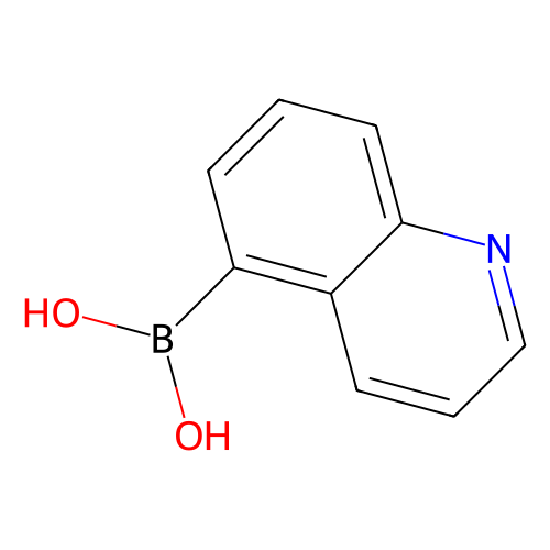 喹啉-5-硼酸(含数量不等的<em>酸酐</em>)，355386-<em>94</em>-6，97%
