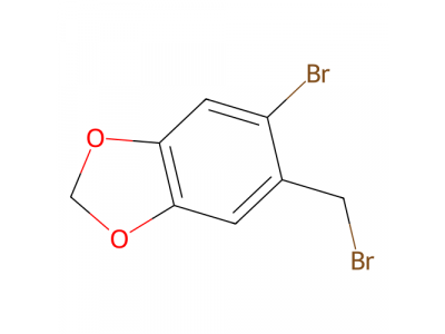 5-溴-6-溴甲基-1,3-苯并二恶唑，5434-47-9，98%