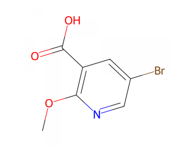 5-溴-2-甲氧基吡啶-3-羧酸，54916-66-4，≥97%