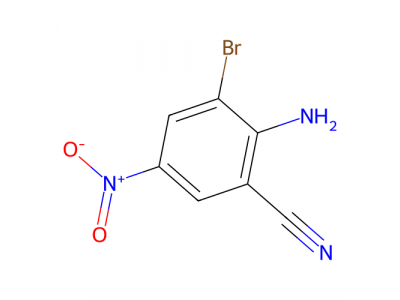 2-氨基-3-溴-5-硝基苯甲腈，17601-94-4，98%