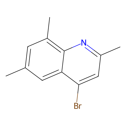 4-溴-2,<em>6</em>,8-三<em>甲基</em><em>喹啉</em>，1070879-60-5，97%