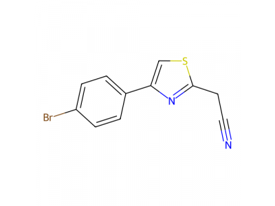 4-(4-溴苯基)-2-噻唑乙腈，94833-31-5，97%