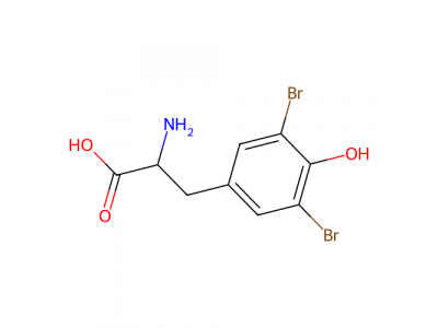 3,5-二溴-L-酪氨酸，300-38-9，>96.0%(T)