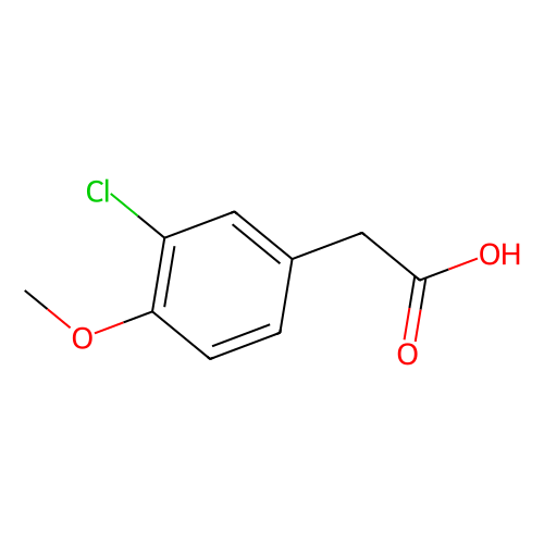 3-氯-4-甲氧基苯乙酸，<em>13721</em>-20-5，95%