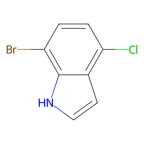 <em>4</em>-氯-7-<em>溴</em><em>吲哚</em>，126811-29-8，95%