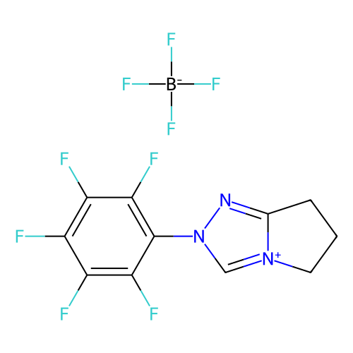 6,7-二氢-2-五<em>氟</em>苯基-5H-吡咯并[2,1-c][1,2,4]<em>三</em>唑<em>鎓</em><em>四</em><em>氟</em><em>硼酸盐</em>，862095-91-8，>98.0%(HPLC)