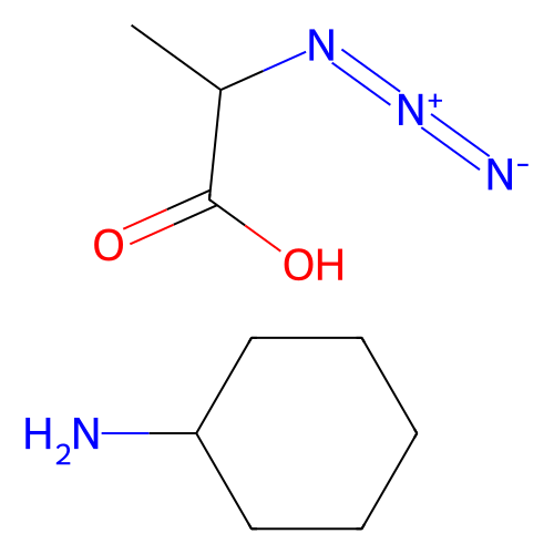 (S)-2-叠氮丙酸 环己铵盐，<em>1217462</em>-58-2，97%