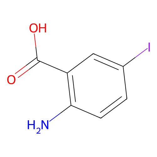 5-碘代<em>邻</em><em>氨基苯甲酸</em>，5326-47-6，>98.0%