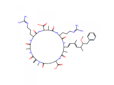微囊藻毒素Microcystin-RR，111755-37-4，10ug/ml