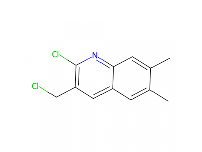 2-氯-3-氯甲基-6,7-二甲基喹啉，182052-67-1，97%