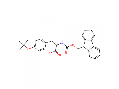 Fmoc-O-叔丁基-D-酪氨酸，118488-18-9，98%