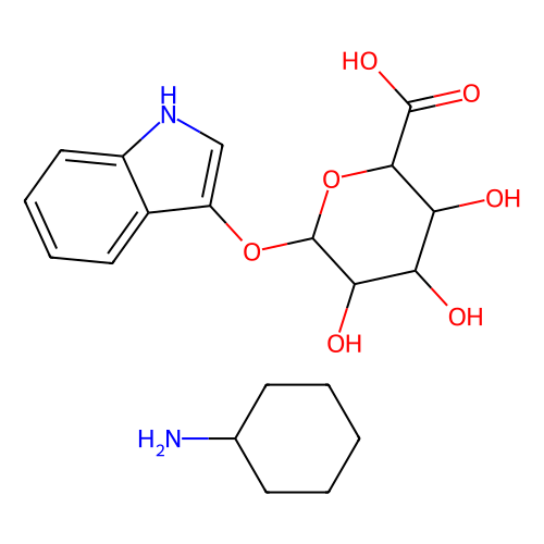 <em>吲哚</em>酚β-D-葡萄糖醛酸<em>环己基</em><em>铵盐</em>，216971-58-3，98%