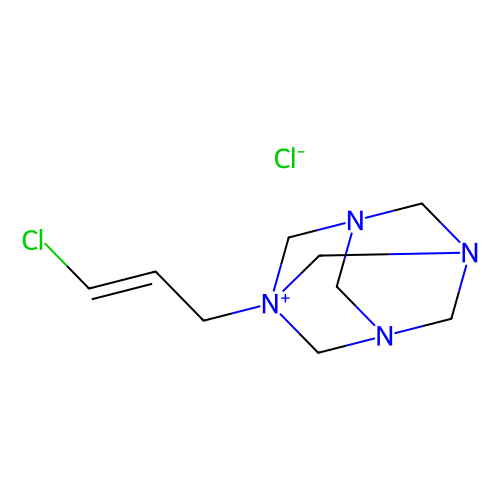 顺式-1-（3-氯烯丙基）-3,<em>5</em>,7-三<em>氮</em><em>杂</em>-1-<em>氮</em><em>杂</em>金刚烷氯化物，51229-78-8，97%