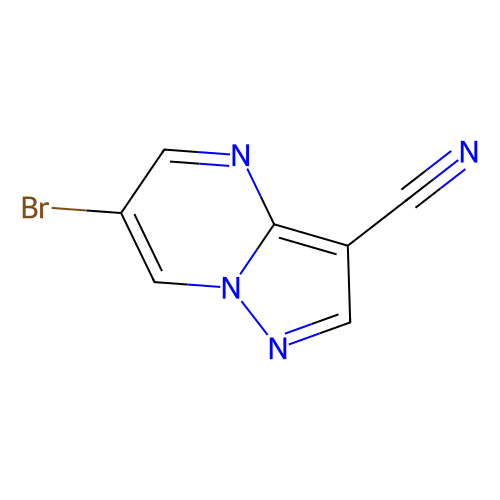 <em>6</em>-溴吡唑[1,5-a]嘧啶-<em>3</em>-甲腈，352637-<em>44</em>-6，97%