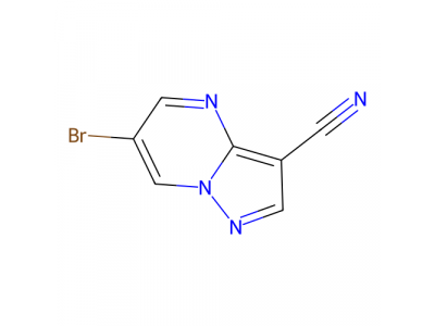 6-溴吡唑[1,5-a]嘧啶-3-甲腈，352637-44-6，97%