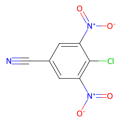 4-氯-<em>3</em>,5-<em>二硝基苯</em><em>甲</em><em>腈</em>，1930-72-9，98%