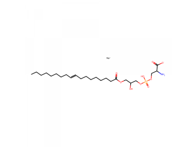 1-油酰基-2-羟基-sn-甘油-3-磷酸-L-丝氨酸(钠盐)，326589-90-6，>99%