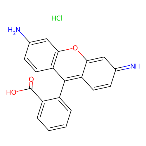 氯化罗丹明<em>110，13558-31-1</em>，激光级,97%