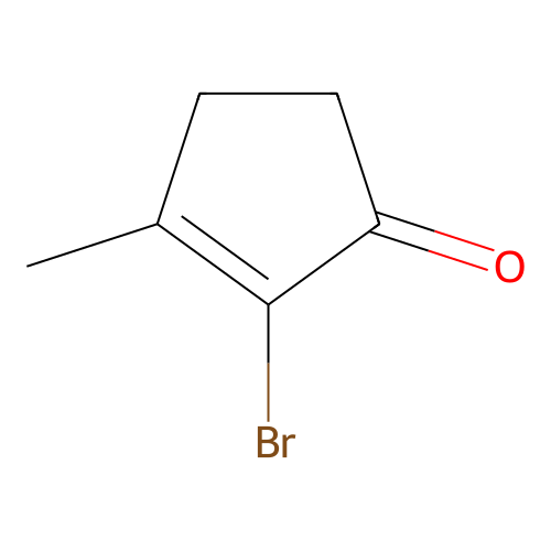 2-溴-3-<em>甲基</em>-2-<em>环</em><em>戊烯</em>-<em>1</em>-酮，80963-36-6，98%