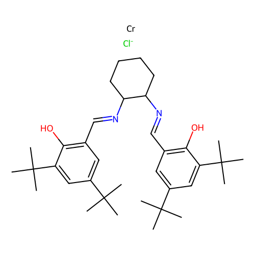 1S,2S)-(+)-[1,2-<em>环己烷</em>二氨基-<em>N</em>,<em>N</em>'-双(3,5-二叔丁基水杨基)]氯化铬(III)，219143-92-7，95%
