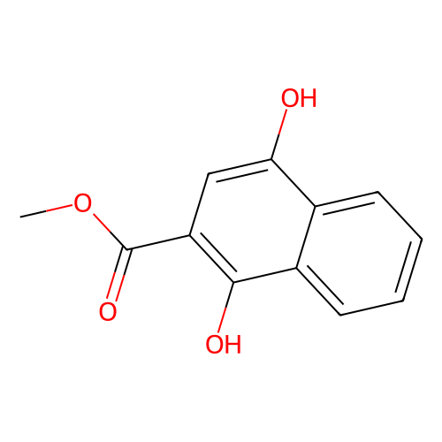 1,4-二羟基-2-萘甲酸甲酯，77060-<em>74-3，95</em>%