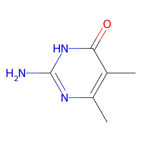 2-氨基-<em>5</em>,6-<em>二</em>甲基-<em>4</em>-<em>羟基</em><em>嘧啶</em>，3977-23-9，96%