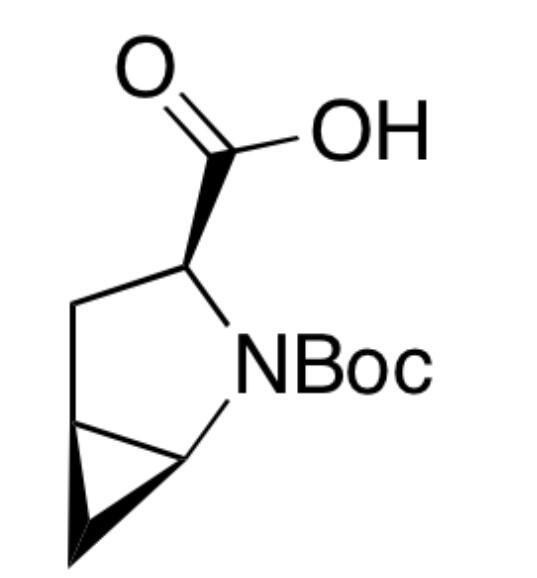 (<em>1S</em>,<em>3S</em>,5S)-2-(叔丁氧基羰基)-2-氮杂双环[3.1.0]己烷-3-羧酸，197142-36-2，98%