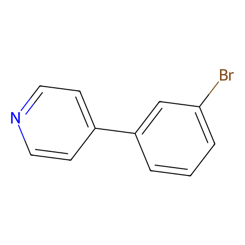4-(3-溴苯基)<em>吡啶</em>，4373-<em>72-2</em>，>98.0%(GC)